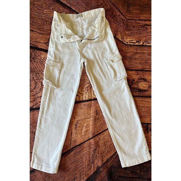 PacSun White Cargo Dad Jeans Size 26‎ - Picture 13 of 14